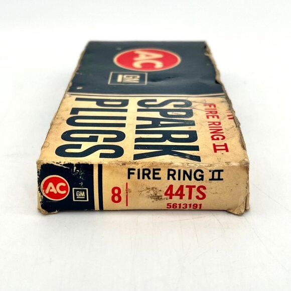 (EMPTY BOX) AC GM Fire Ring II Spark Plugs 44TS - 5613191 (NO PLUGS) - Picture 6 of 12